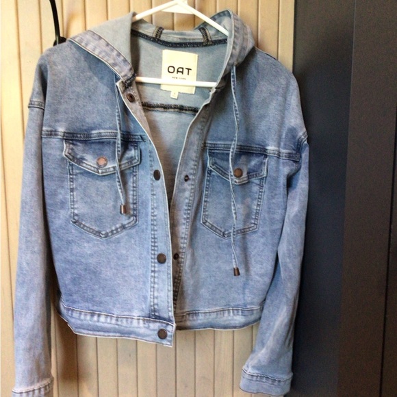 Oat New York Jean Jacket, Size Small, NWOT - Picture 1 of 6